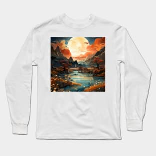 Colorful night Long Sleeve T-Shirt